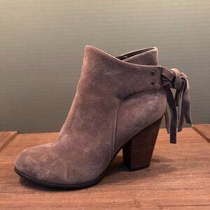 Franco Fortini Womens Brown 3.5" Leather Boots Size 8.5